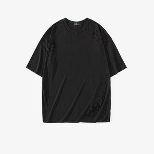 Short Sleeve Distressed Tee